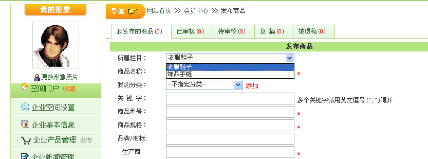 12、KesionCMS空間門戶發(fā)布企業(yè)產(chǎn)品 第 5 張