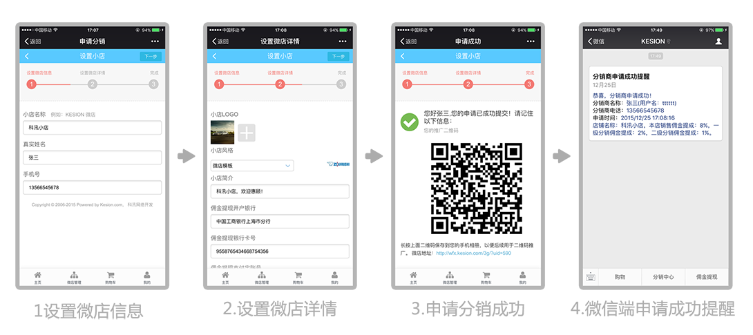 【新品上市】KESION微分銷系統(tǒng)助您快速開店拓展銷售新渠道，輕松開啟移動分銷時(shí)代！ 第 2 張